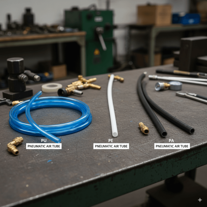 PU, PE, and PA Pneumatic Hoses